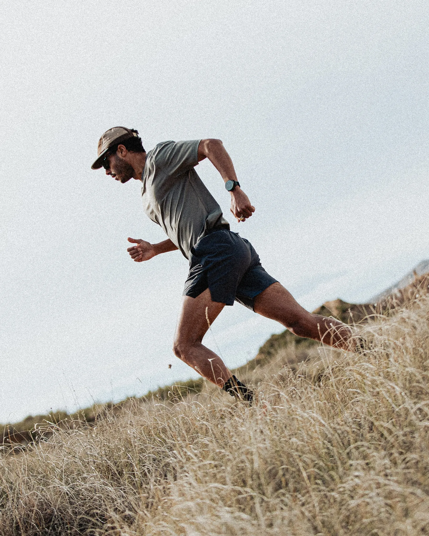 Sun Trail Shorts - Charcoal sold by P & Co product image thumbnail 3