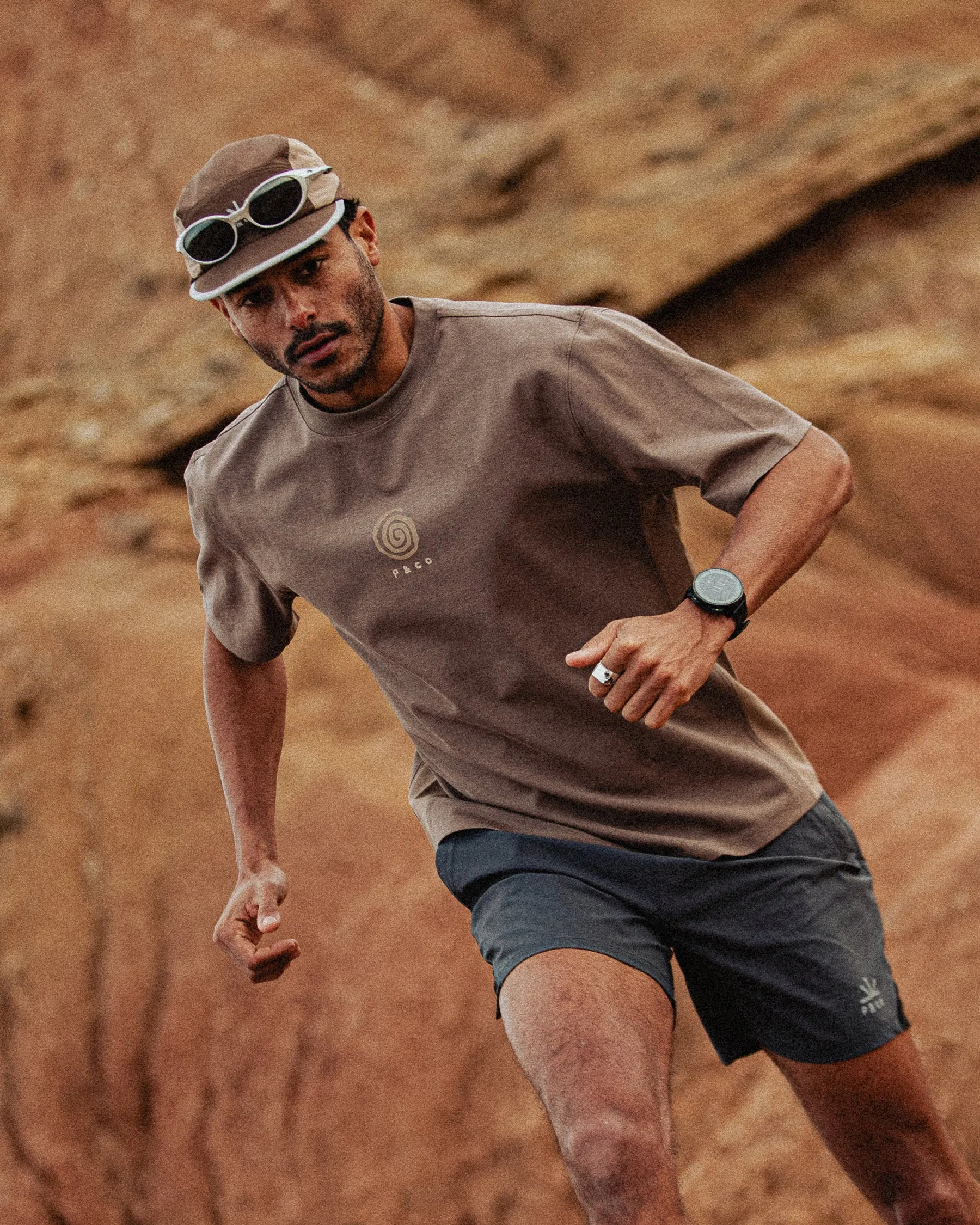 Find Space Trail T-Shirt - Brown sold by P & Co product image thumbnail 5