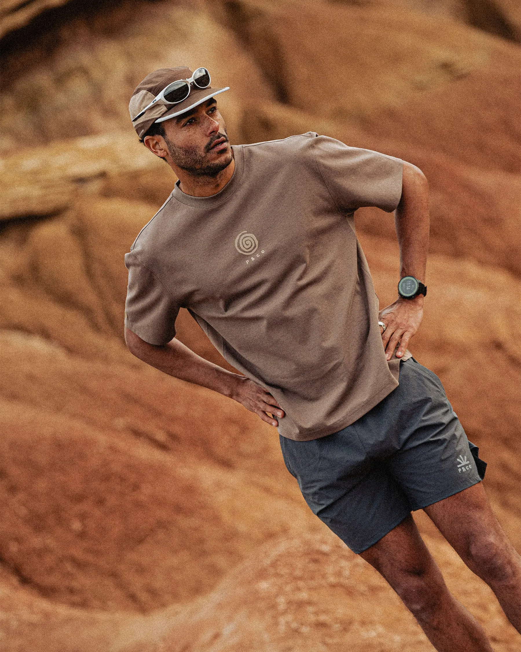 Find Space Trail T-Shirt - Brown sold by P & Co product image thumbnail 2