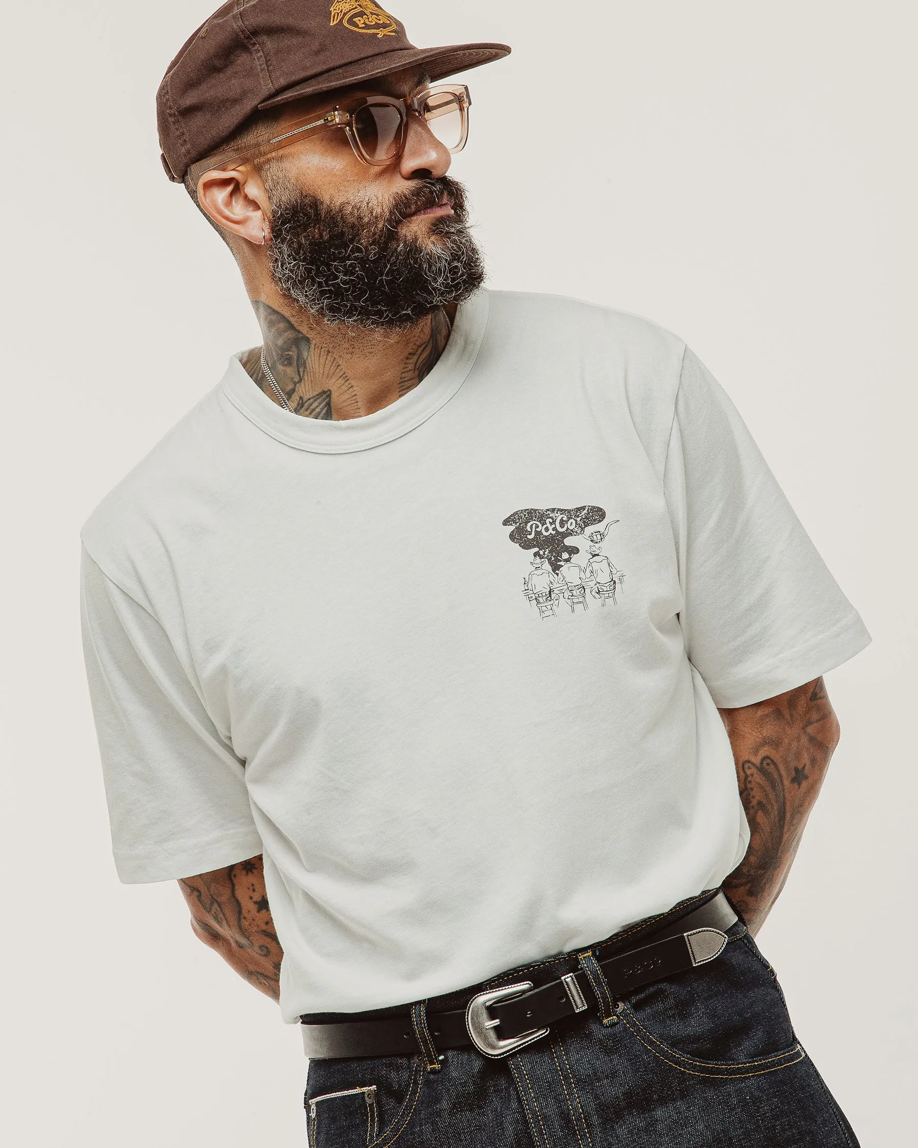 Smoke Show T-Shirt - Off White sold by P & Co product image thumbnail 2