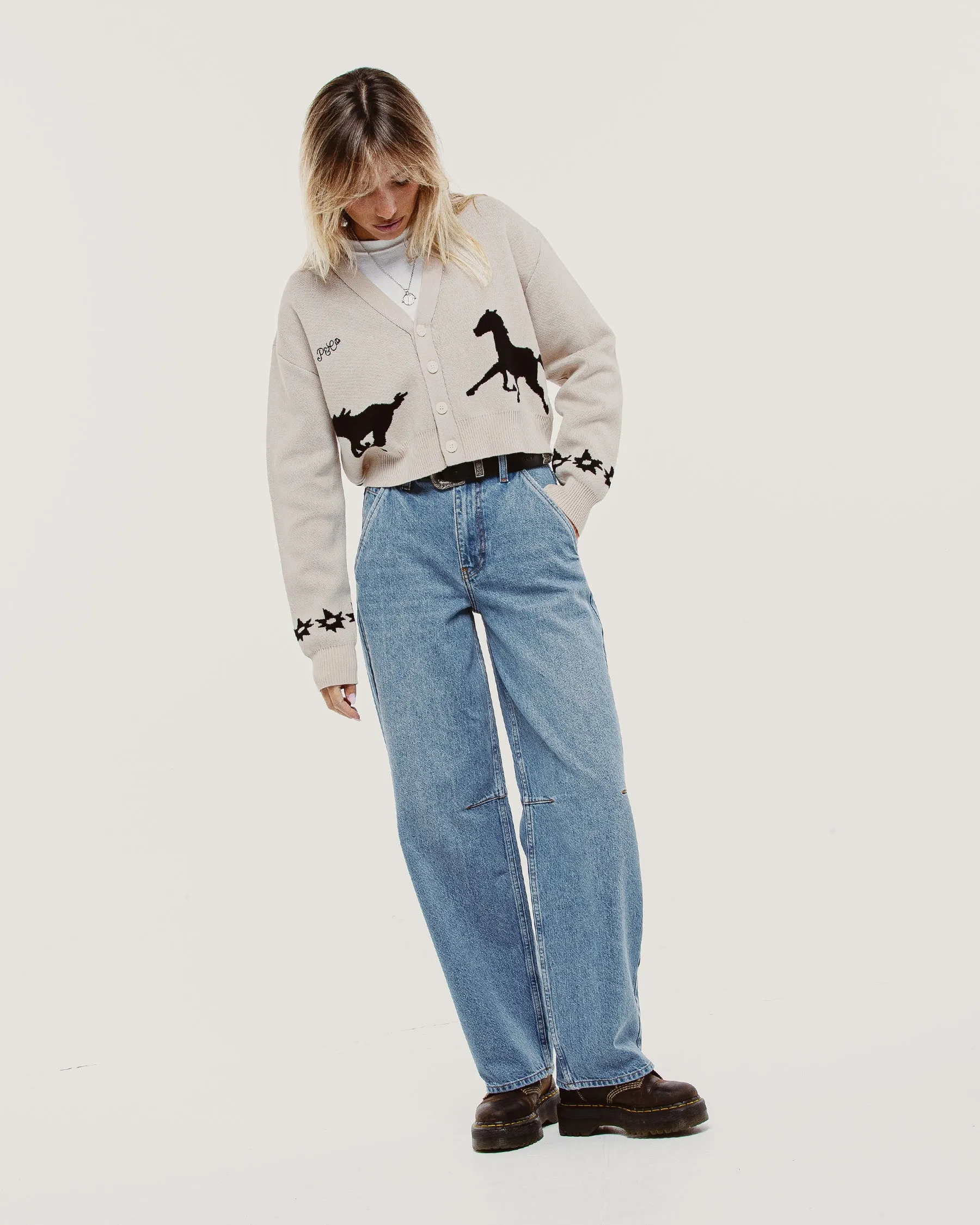 Nora Cardigan - Ecru sold by P & Co product image thumbnail 4