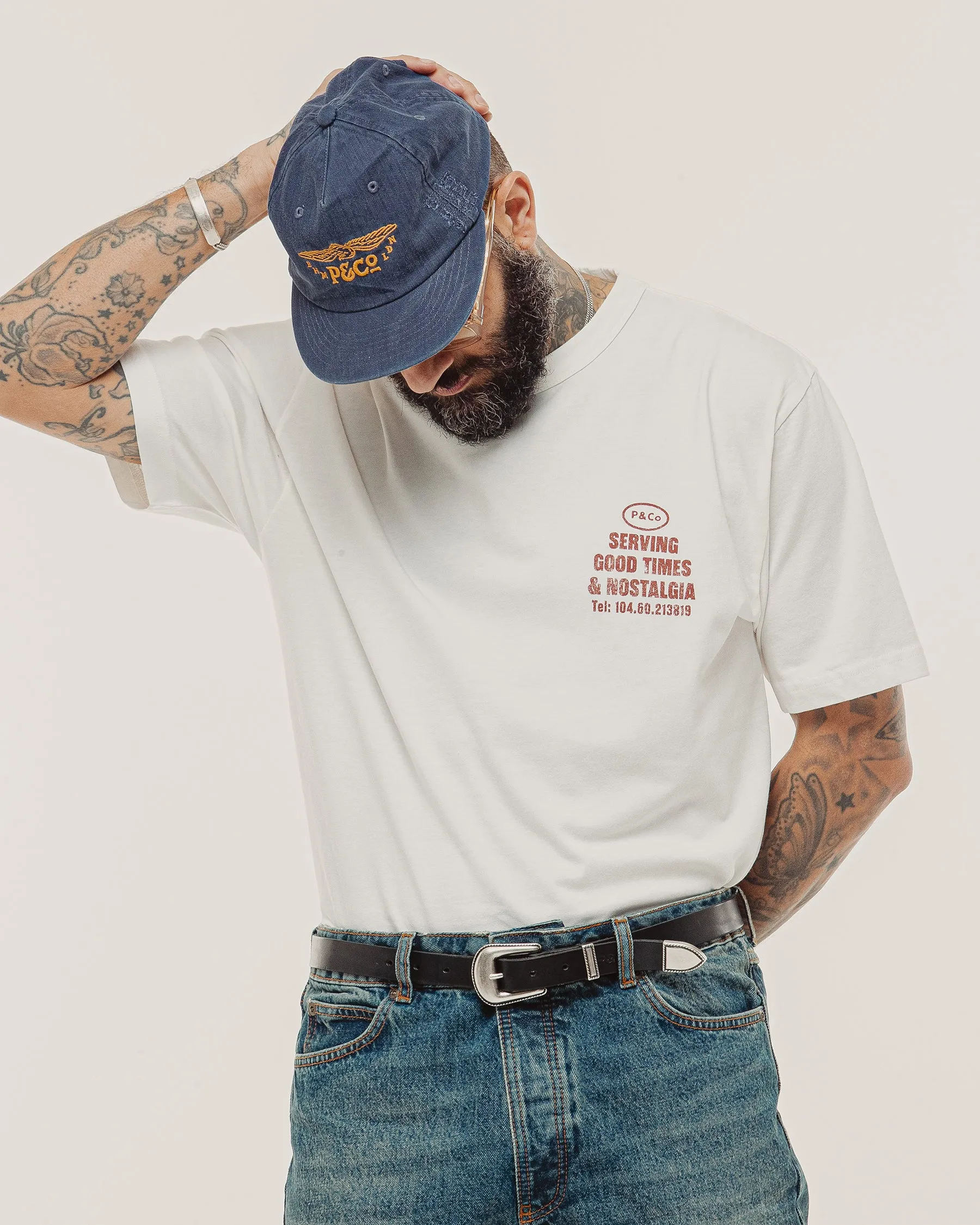 Good Times T-Shirt - Off White sold by P & Co product image thumbnail 2