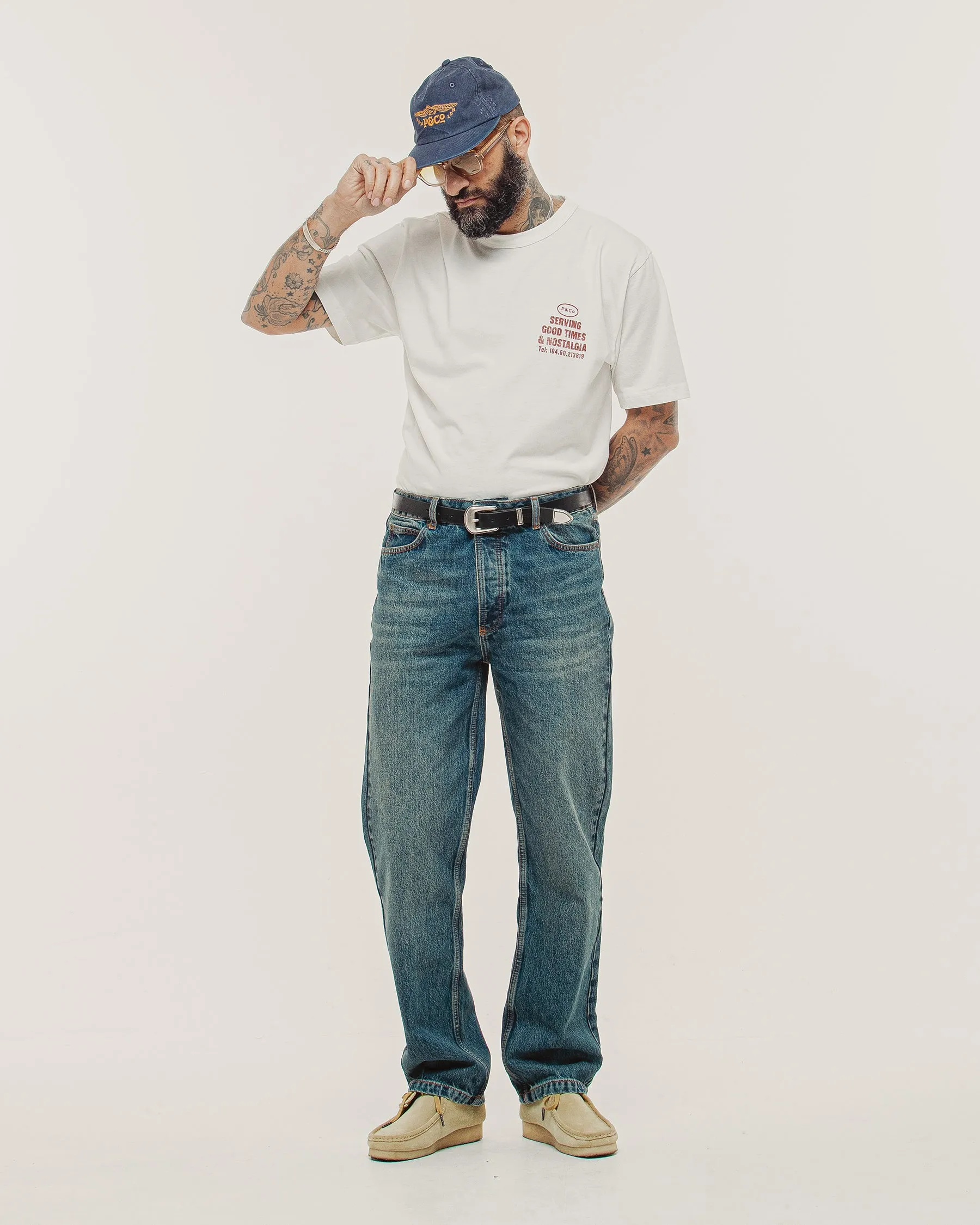 Good Times T-Shirt - Off White sold by P & Co product image thumbnail 3