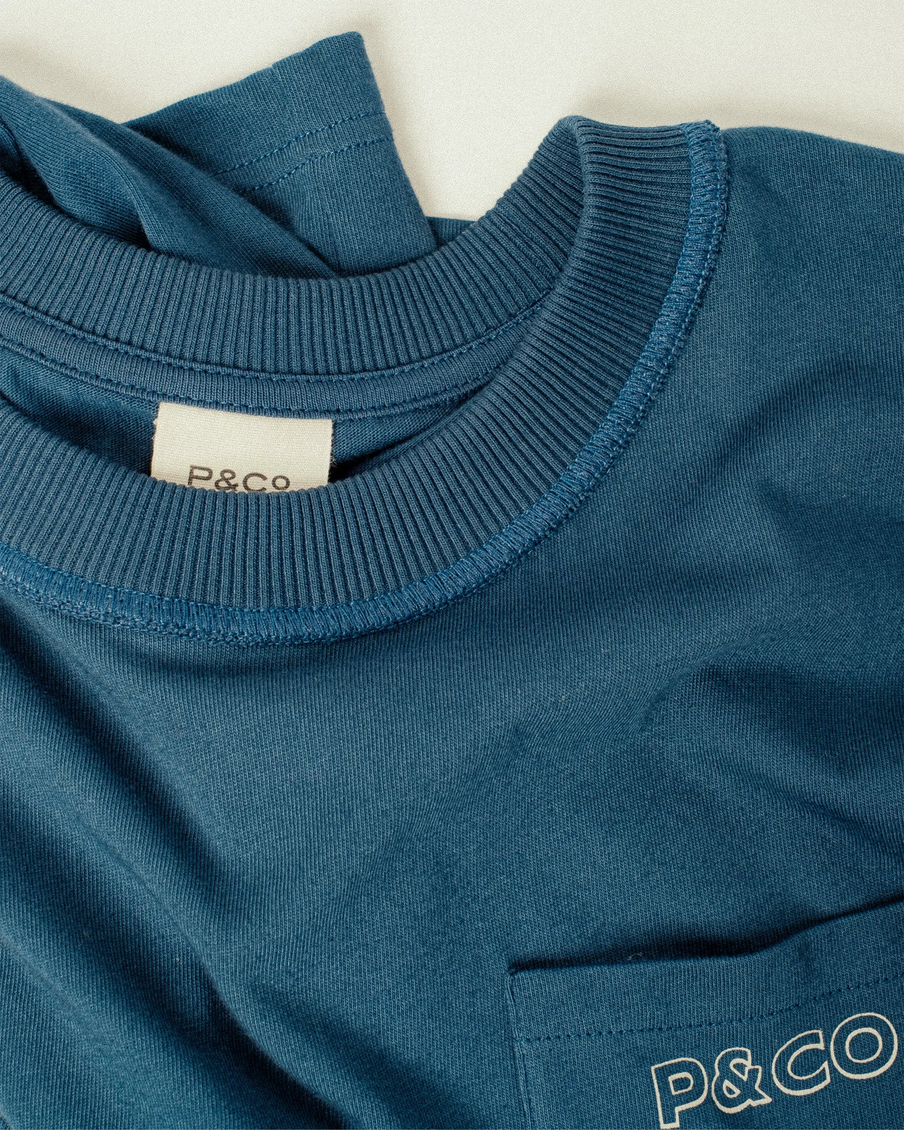 Marine Servicing Boxy T-Shirt - Navy sold by P & Co product image thumbnail 4