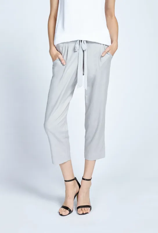 Linen Blend Tapered Trouser Pant made by Asmar Equestrian