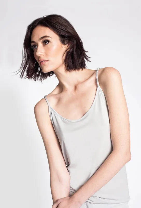 Basic Tank W Skinny (Fitted In Modal) Longer Length Body made by Asmar Equestrian