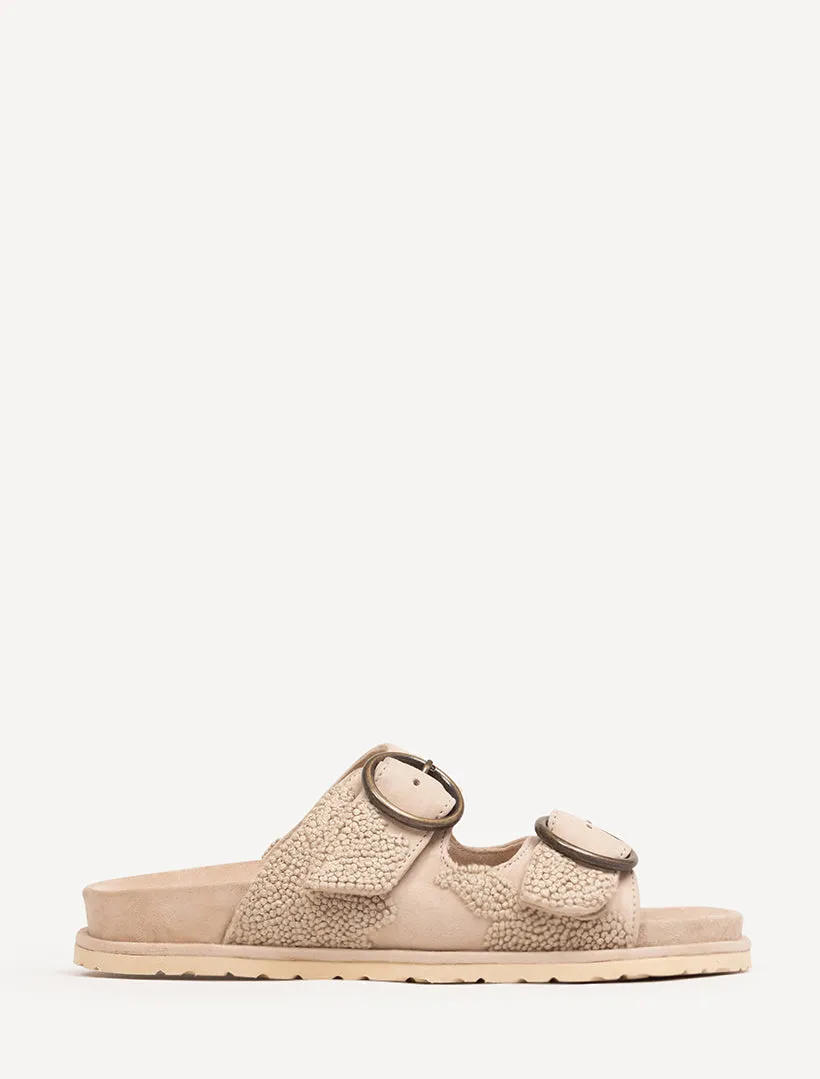 Clay French Knot Sand Suede Natural sold by Laidback London product image thumbnail 5