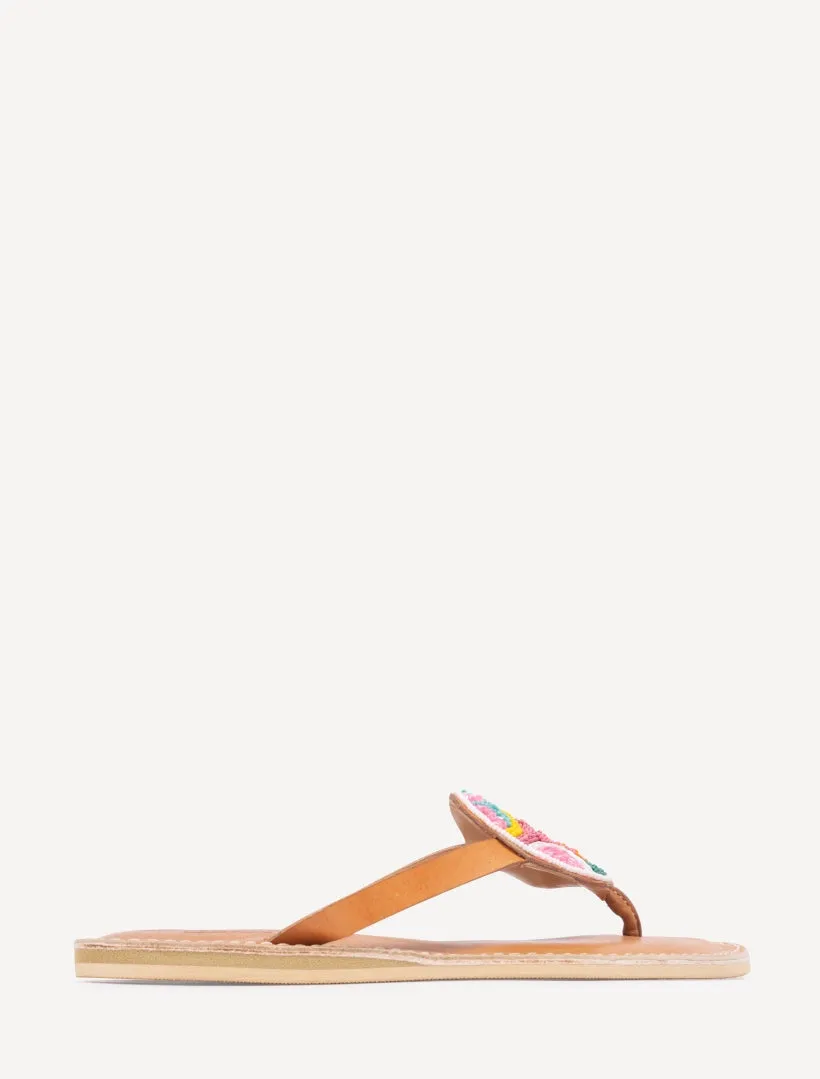 Bao Flat Leather Sandal Multi sold by Laidback London product image thumbnail 3