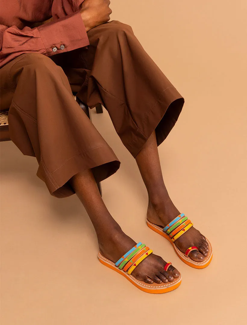 Kamba SSO Leather Sandal Tribal sold by Laidback London