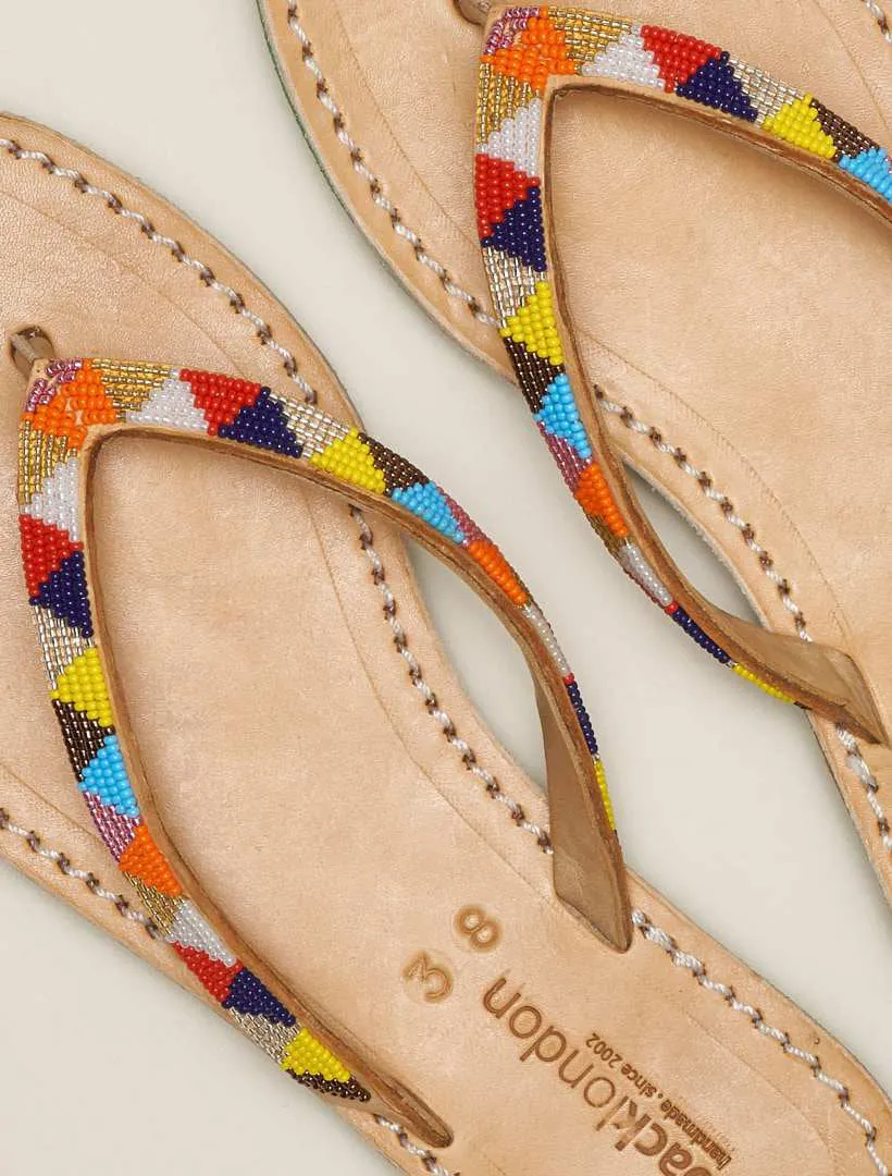 Seri Flat Light Brown Tribal sold by Laidback London product image thumbnail 3