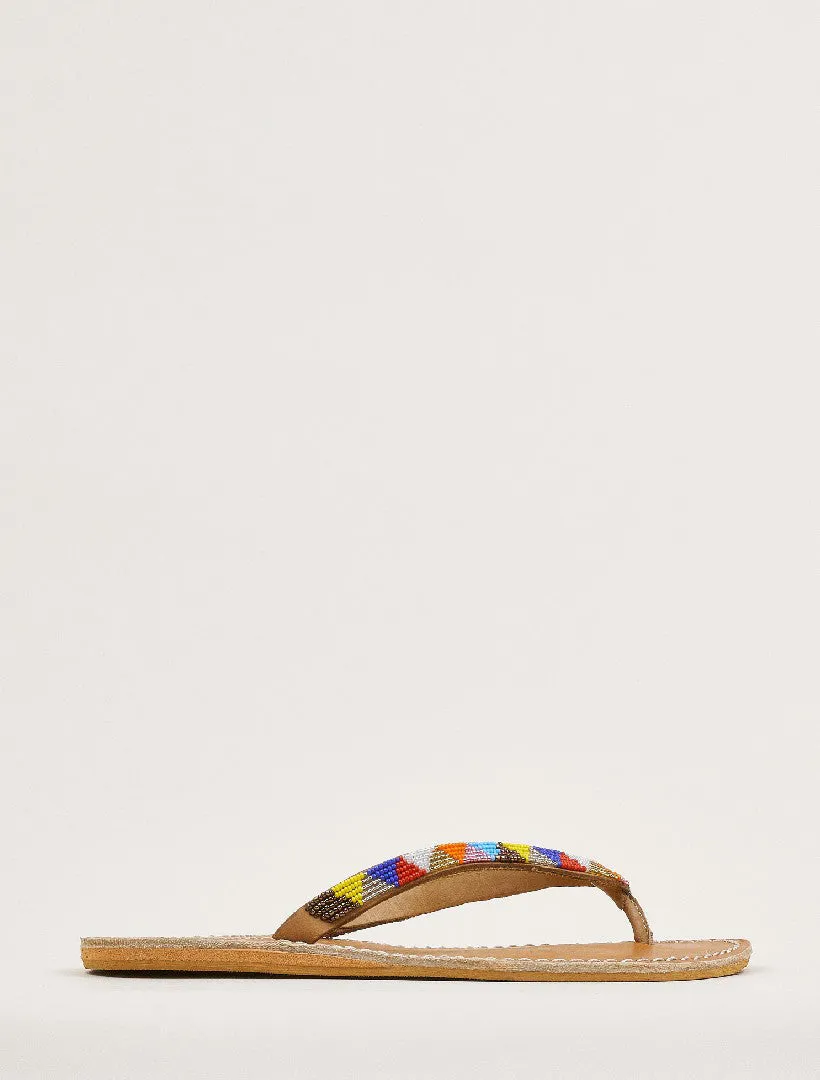 Seri Flat Light Brown Tribal sold by Laidback London product image thumbnail 5