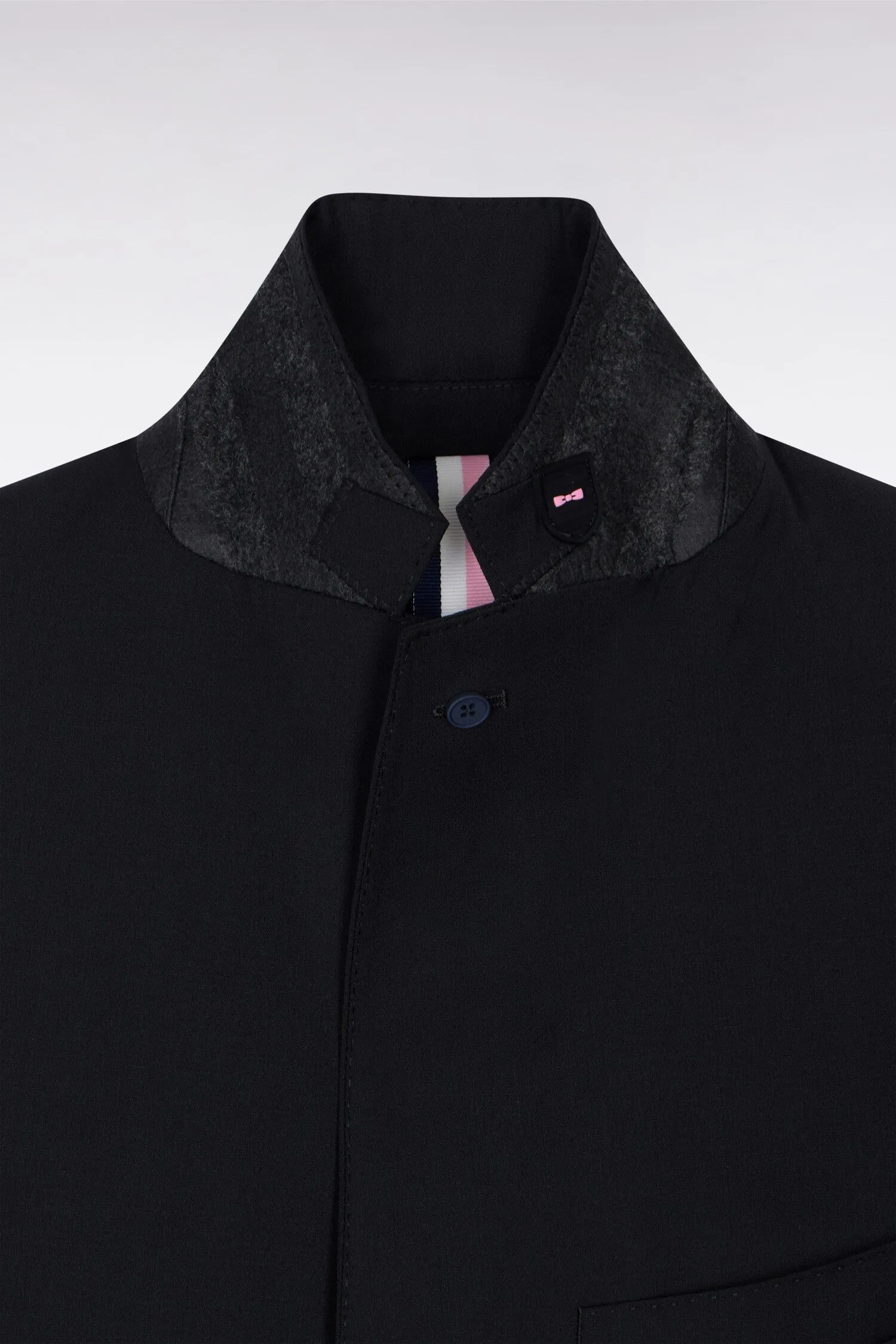 Blazer noir détails noeud en relief sold by Eden Park product image thumbnail 4