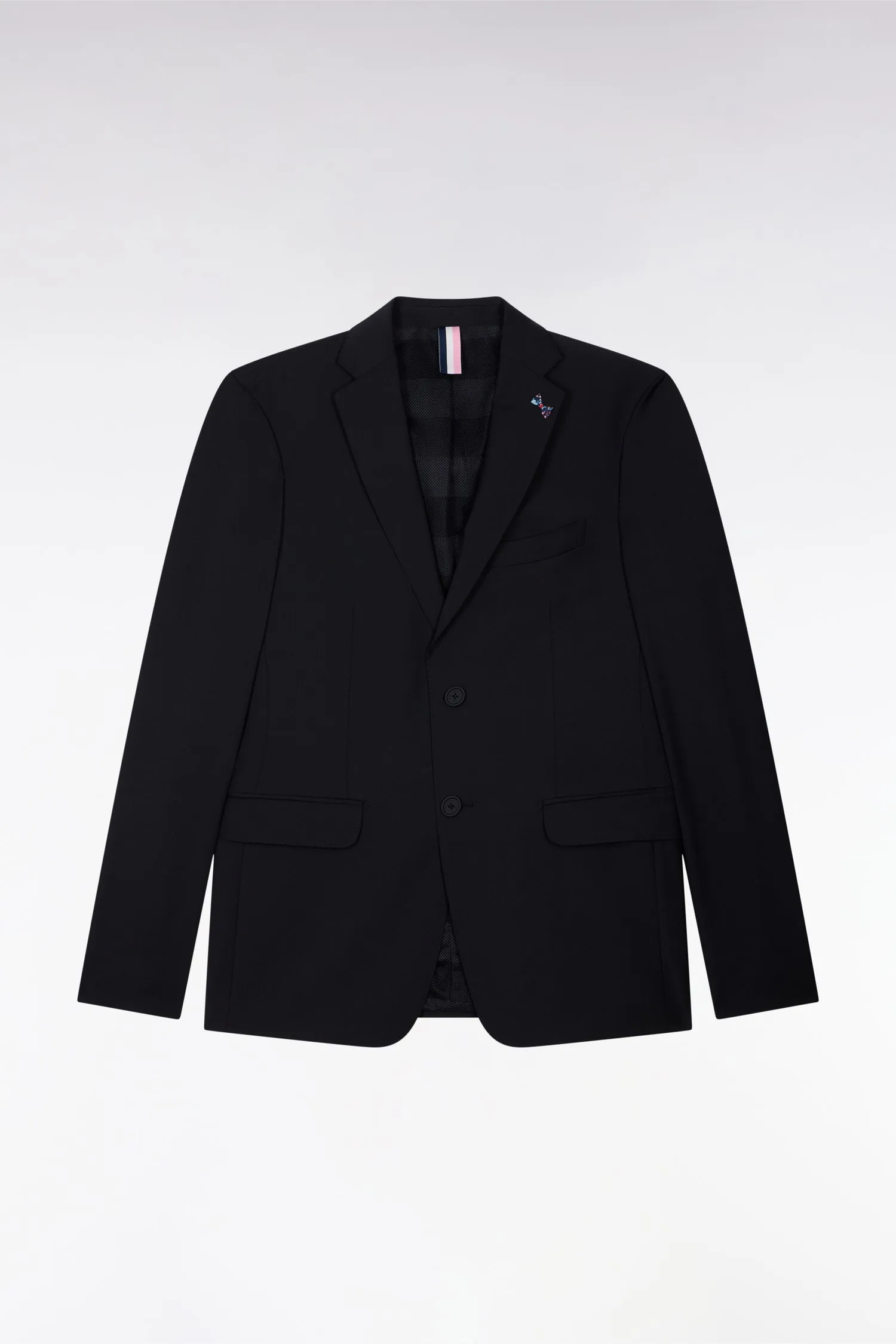 Blazer noir détails noeud en relief sold by Eden Park product image thumbnail 2