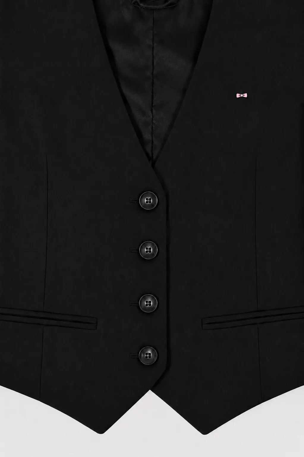 Gilet de costume fluide noir sold by Eden Park product image thumbnail 2
