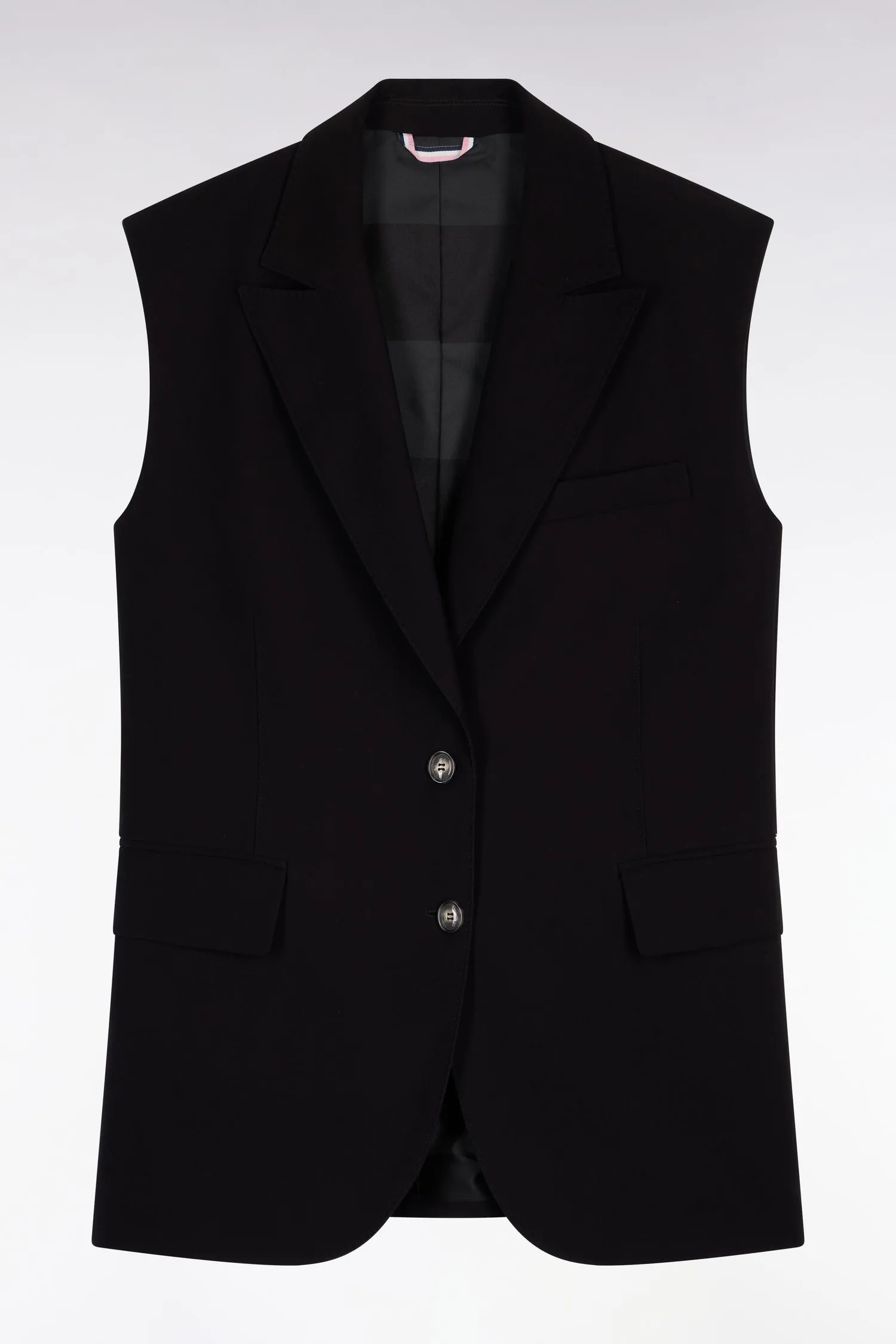 Veste blazer sans manches coupe oversized sold by Eden Park product image thumbnail 2