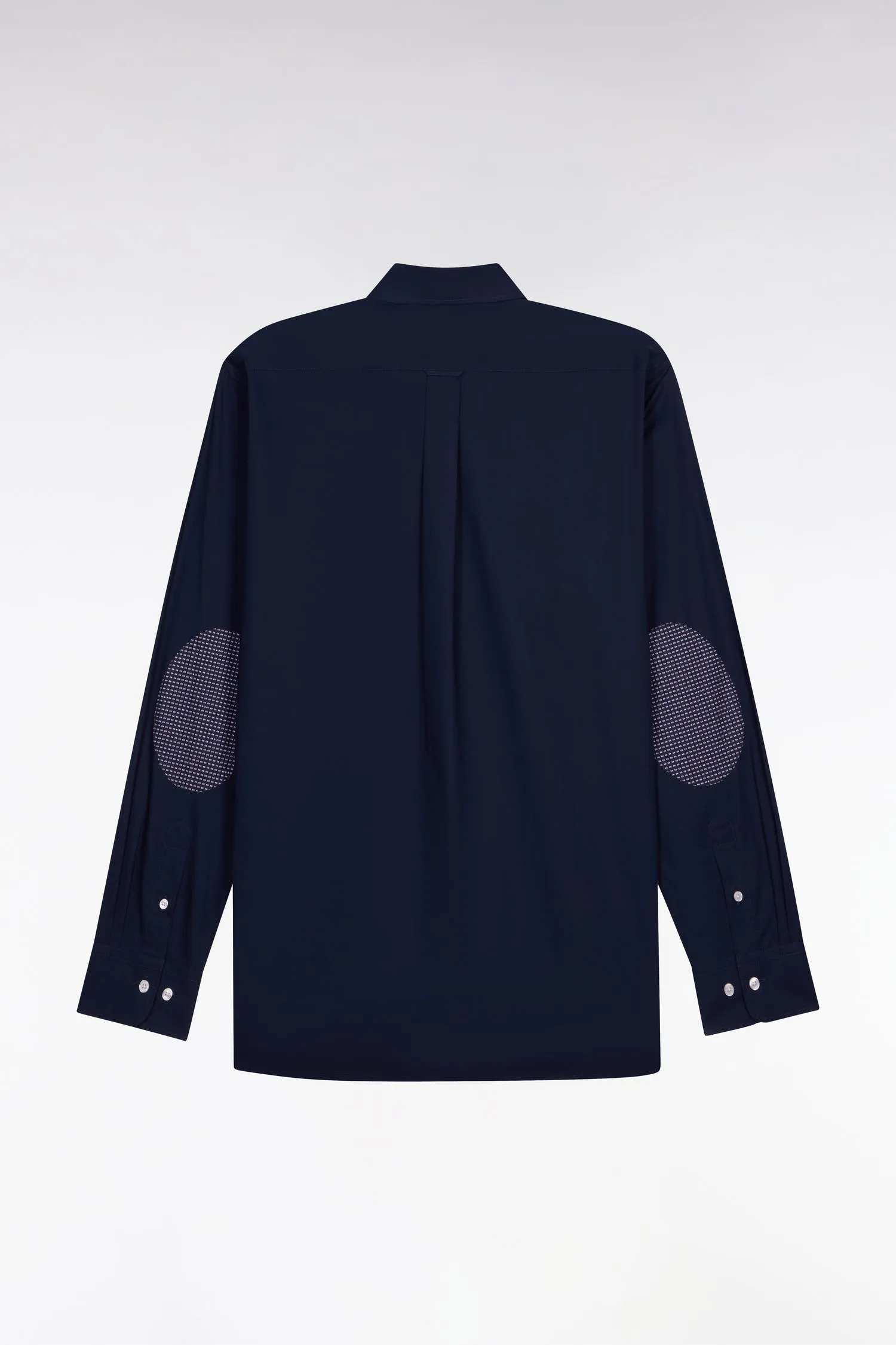 Chemise en coton marine à coudières imprimées sold by Eden Park product image thumbnail 2
