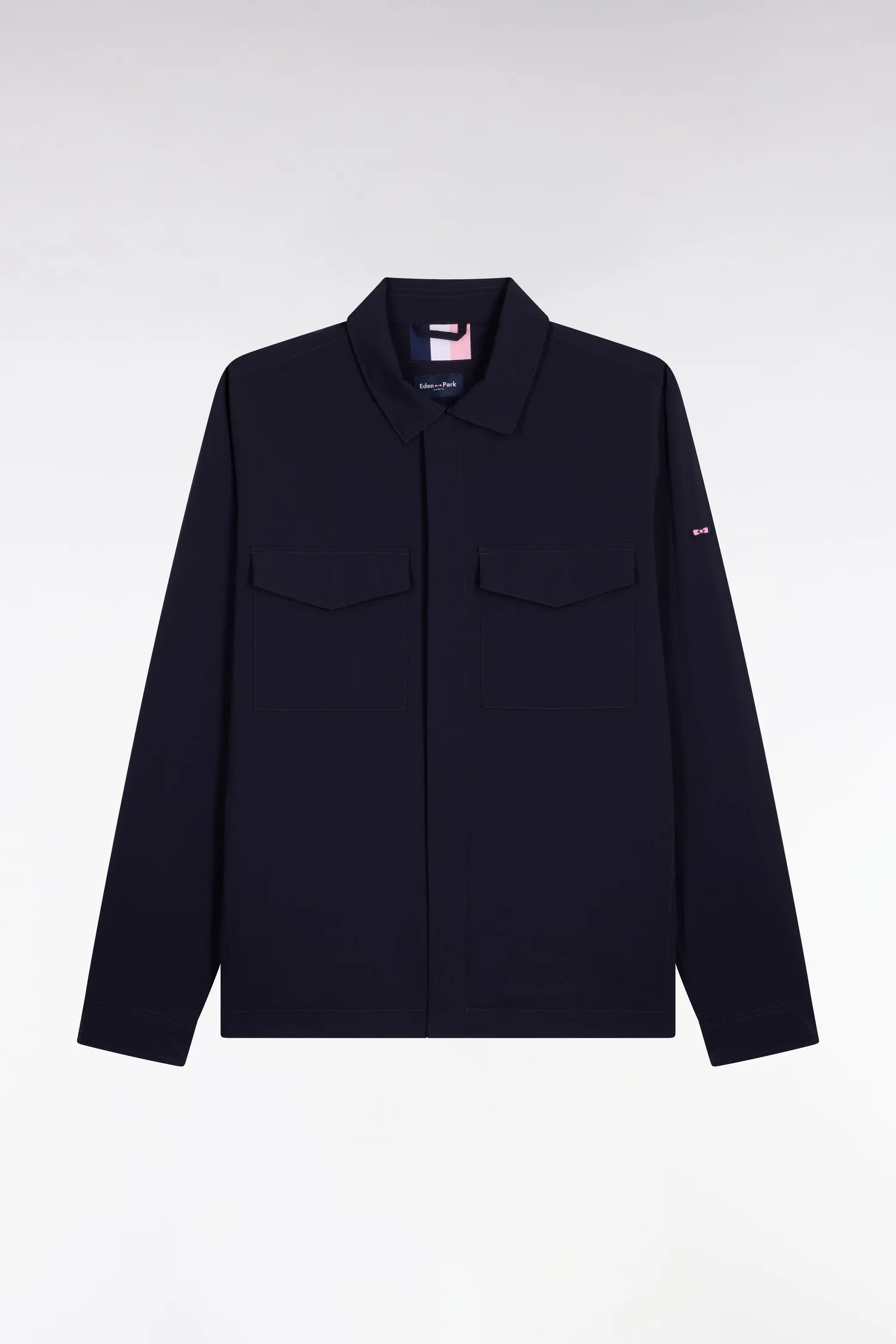 Surchemise en nylon stretch marine sold by Eden Park product image thumbnail 2