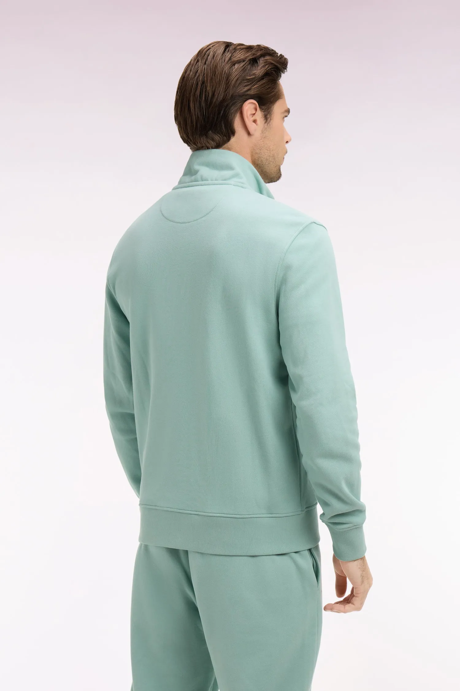 Chemise droite en lin vert d'eau sold by Eden Park product image thumbnail 5