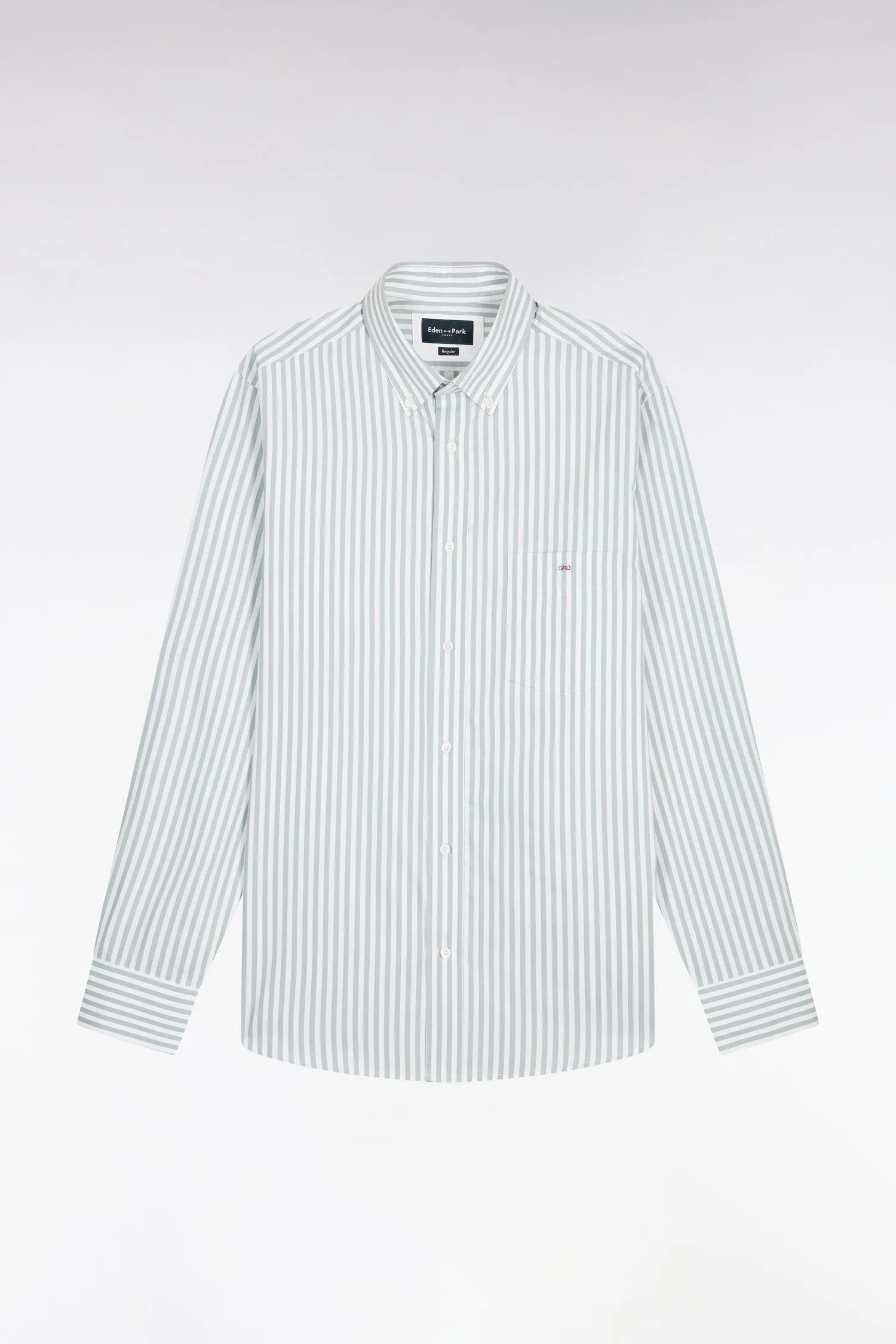 Chemise en coton ciel à rayures bâtons sold by Eden Park product image thumbnail 2