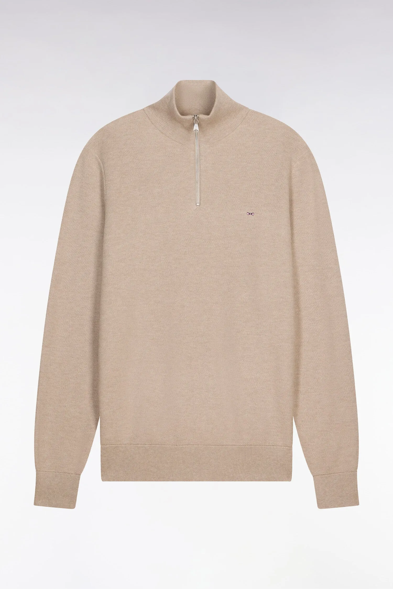Pull col camionneur en coton beige sold by Eden Park product image thumbnail 2