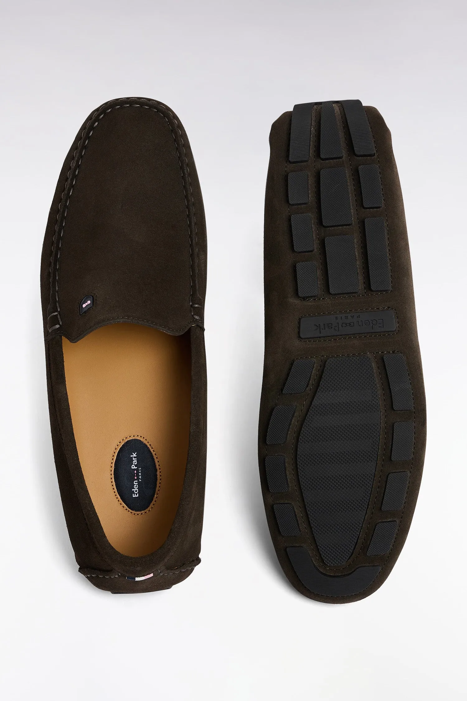 Mocassins en cuir suédé marron sold by Eden Park product image thumbnail 2