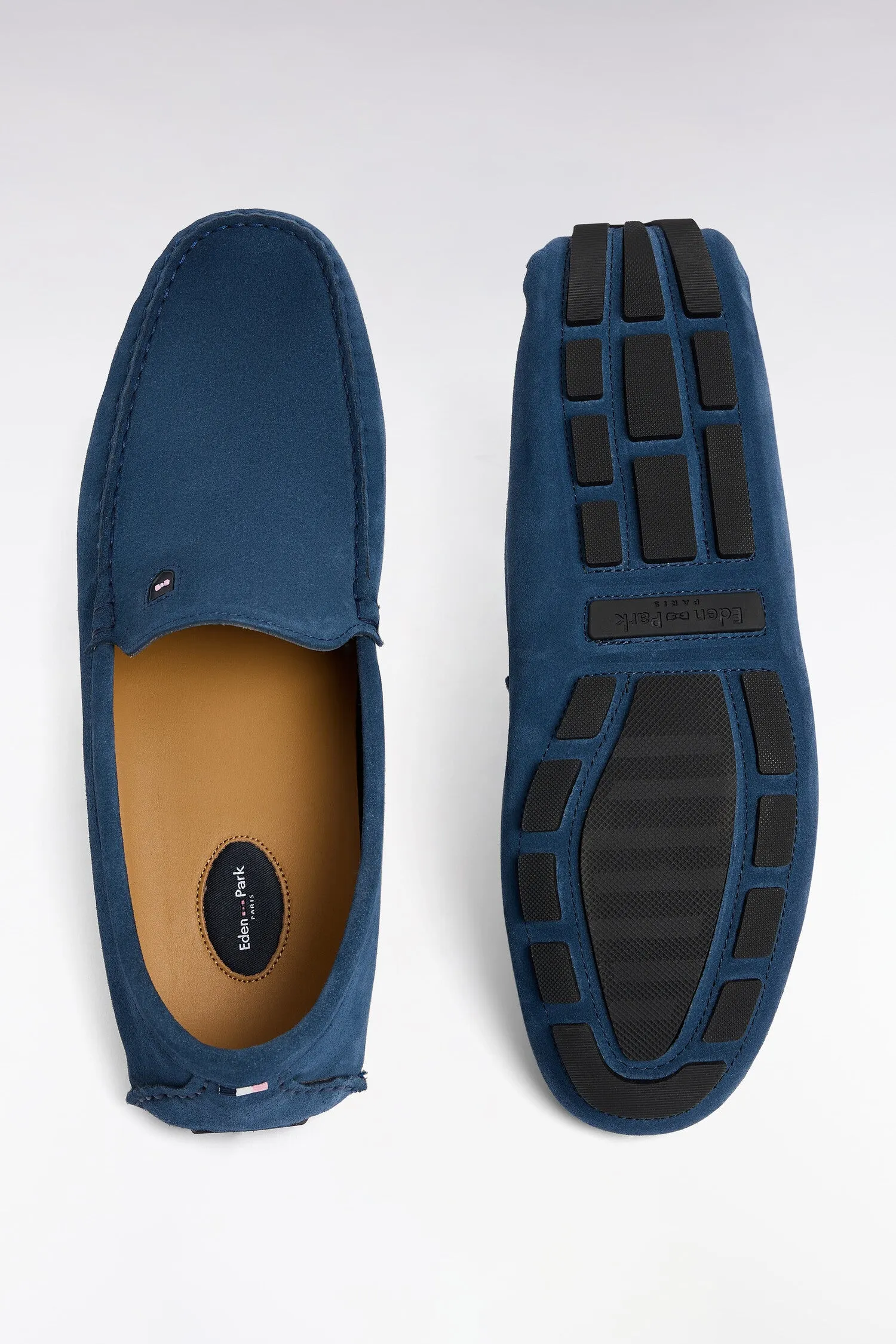 Mocassins en cuir suédé bleu sold by Eden Park product image thumbnail 2