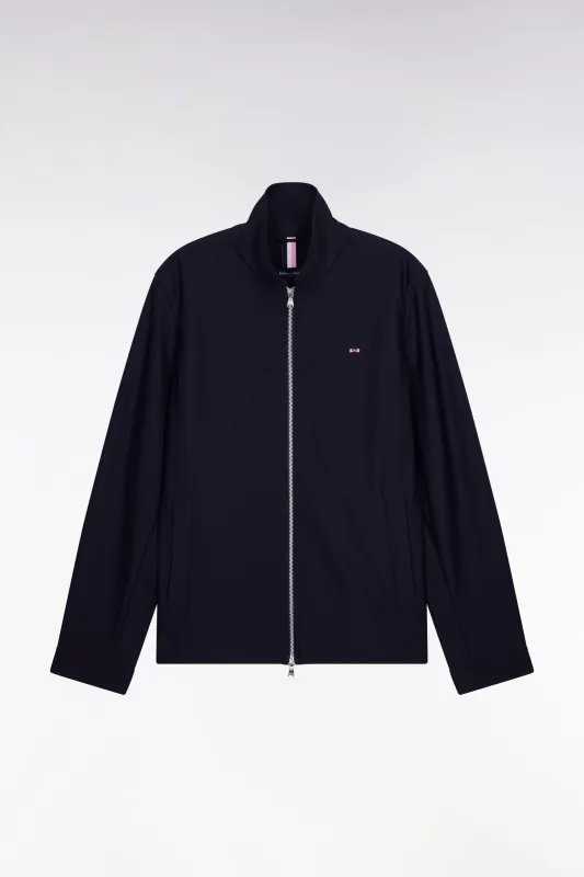 Blouson en nylon technique double face marine made by Eden Park