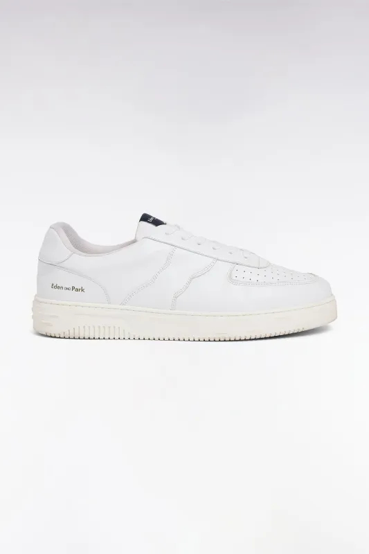 Sneakers en cuir blanc made by Eden Park