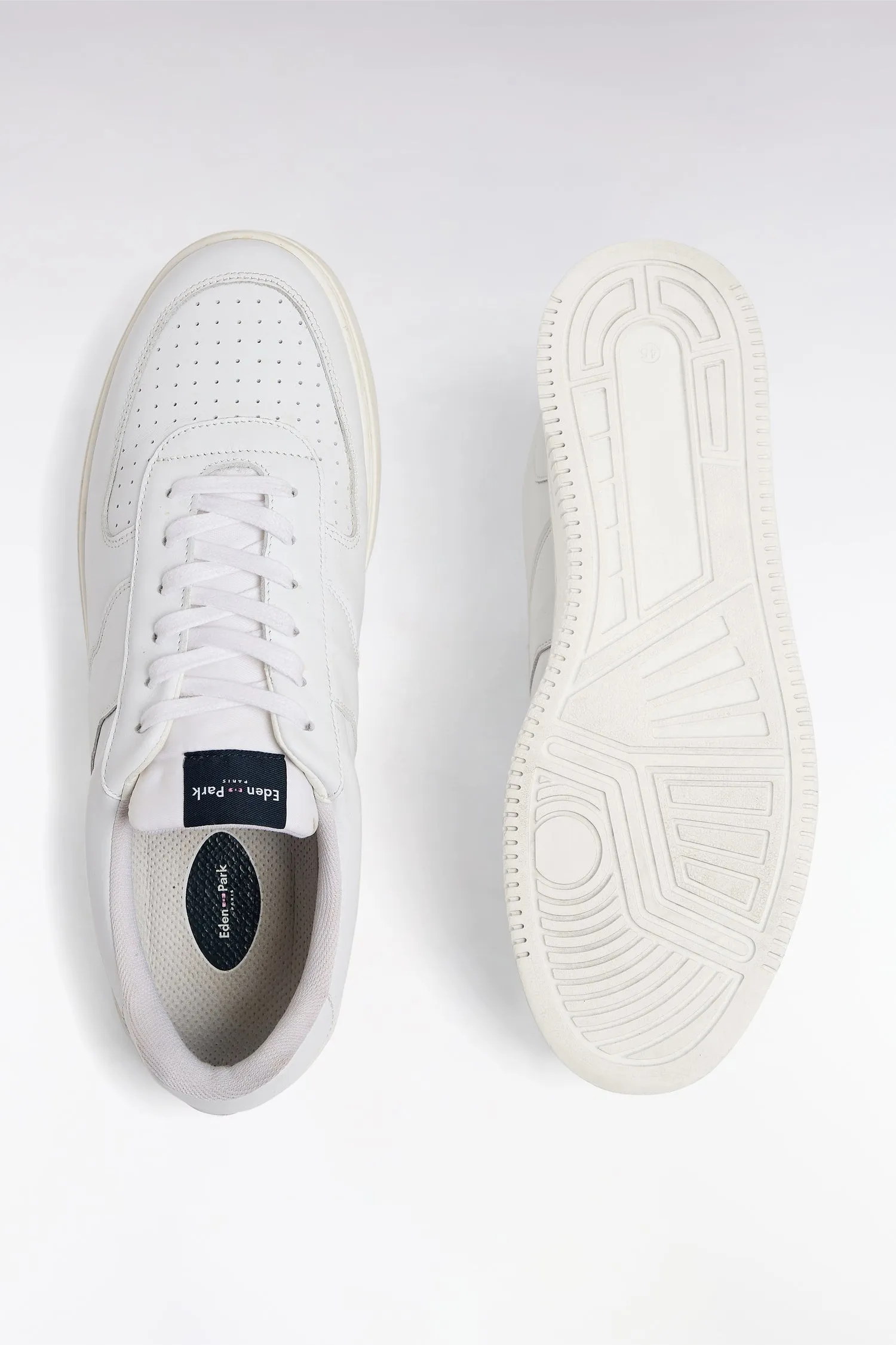 Sneakers en cuir blanc sold by Eden Park product image thumbnail 3