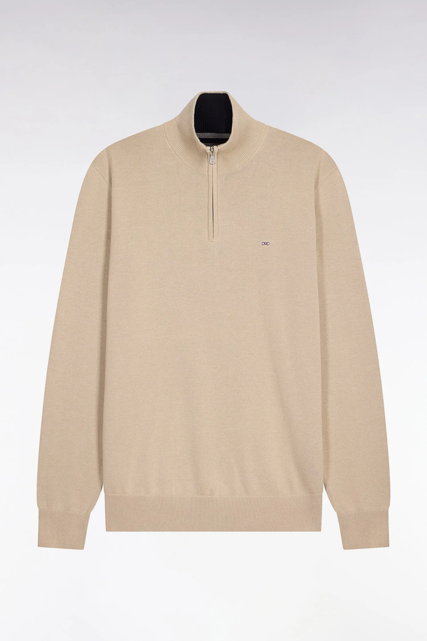 Pull col camionneur en coton beige sold by Eden Park product image thumbnail 2