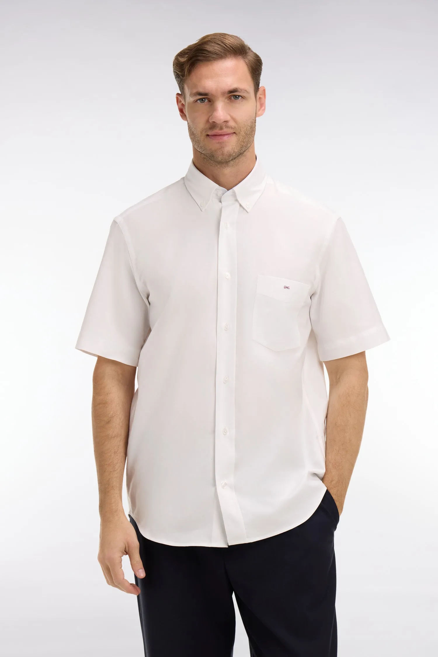 Chemisette blanche unie en coton sold by Eden Park product image thumbnail 3