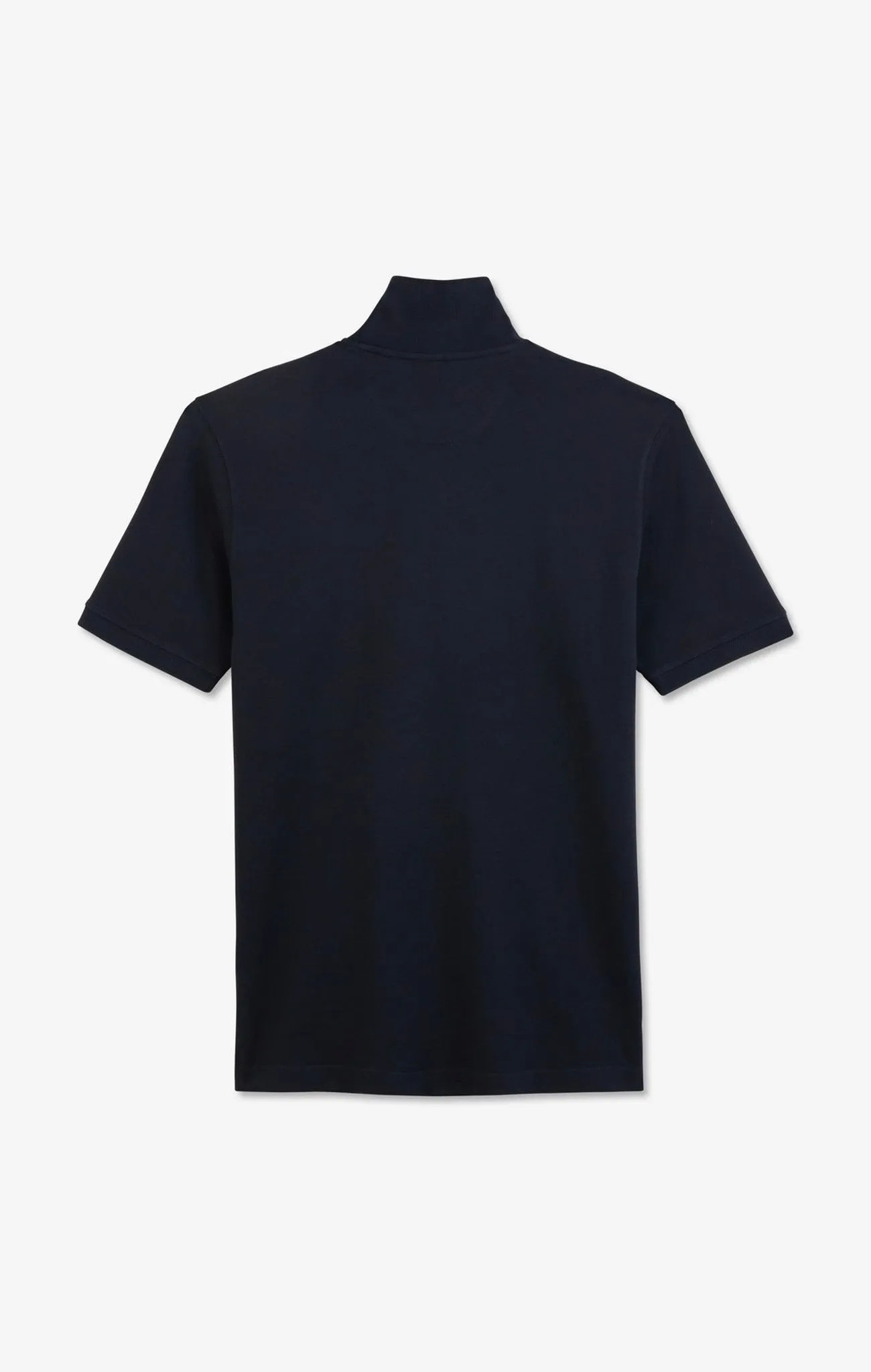 Polo noir en coton pima stretch sold by Eden Park product image thumbnail 4