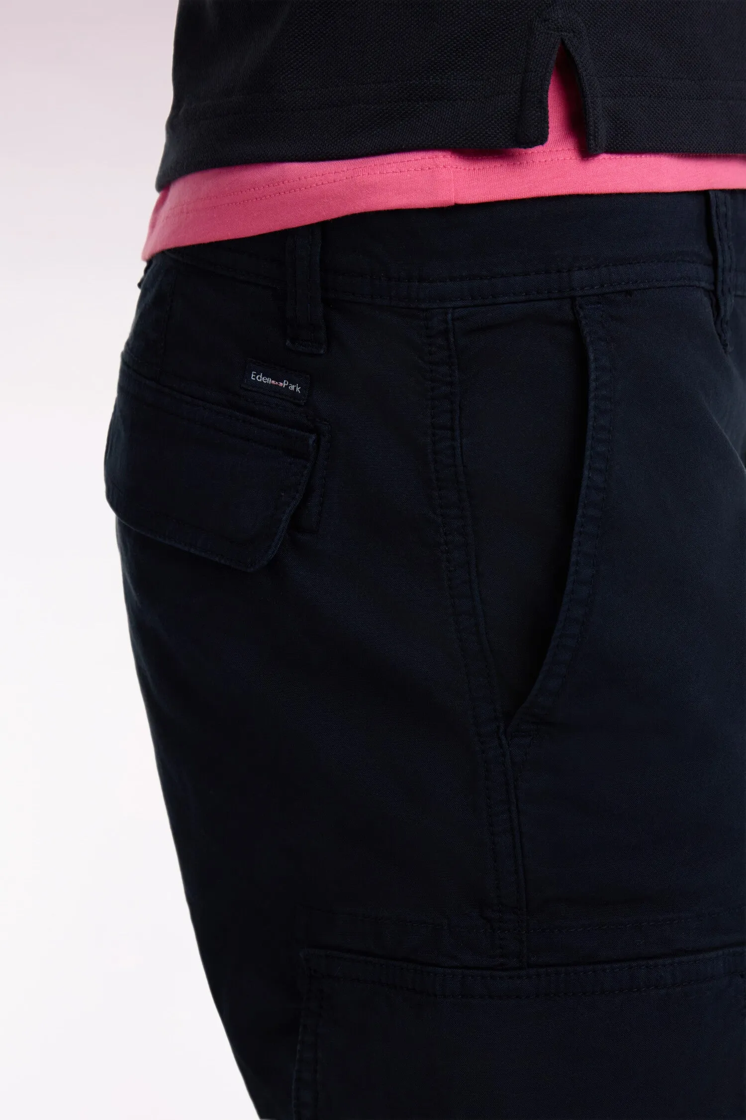 Bermuda cargo en coton marine sold by Eden Park product image thumbnail 4