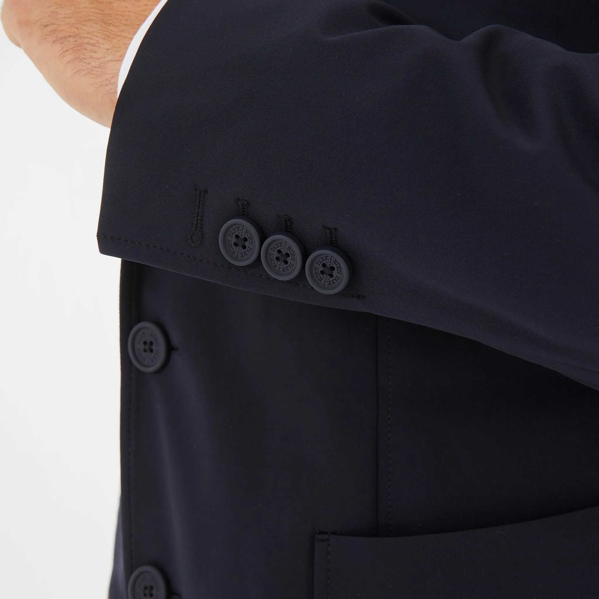 Blazer bleu foncé avec parmenture sweat amovible sold by Eden Park product image thumbnail 4