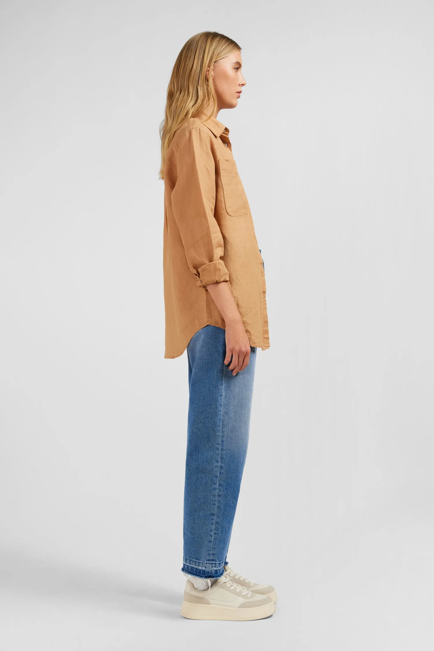 Chemisier beige uni sold by Eden Park product image thumbnail 5