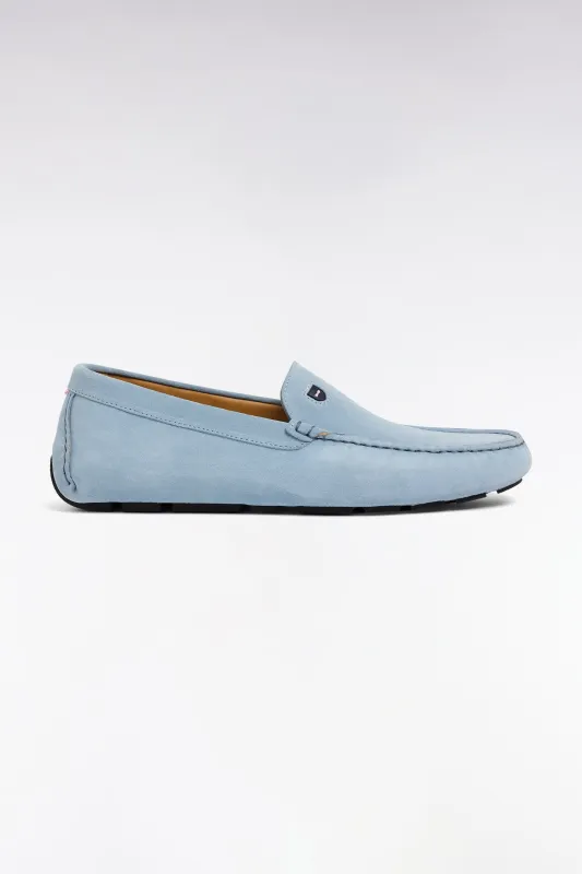 Mocassins en cuir suédé ciel made by Eden Park