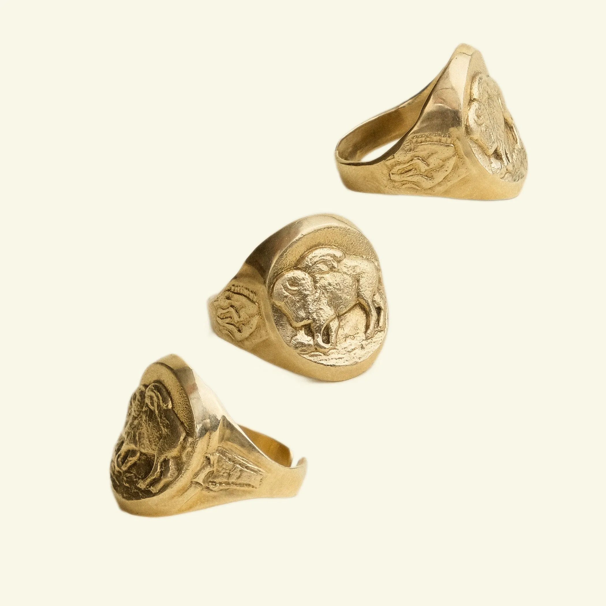 Wild Bison Ring sold by William Ellery product image thumbnail 2