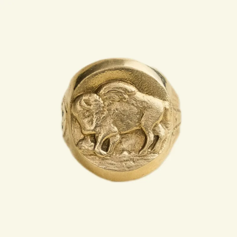 Wild Bison Ring sold by William Ellery
