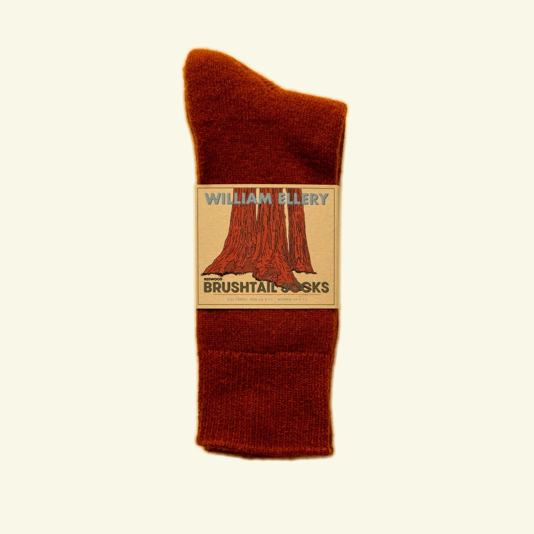 REDWOOD BRUSHTAIL SOCKS sold by William Ellery product image thumbnail 2