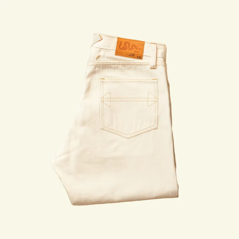 Rattlesnake Cut Jeans (Natural) sold by William Ellery