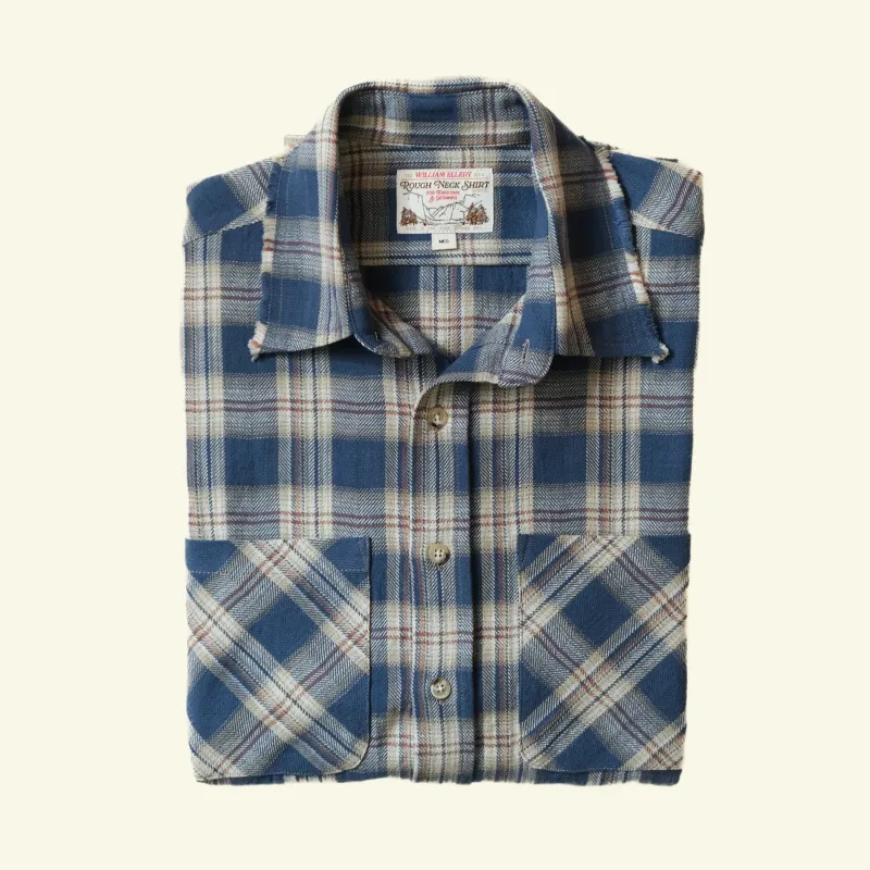 Rough Neck Shirt (Glacier Blue) made by William Ellery