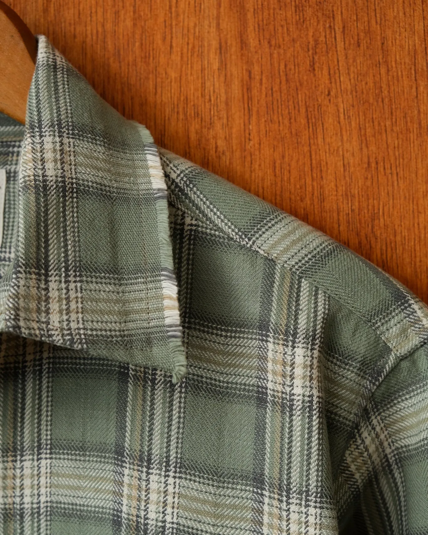 Rough Neck Shirt (Vernal Green) sold by William Ellery product image thumbnail 3