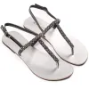 Boho Beaded Sandals Black sold by Boho Mood