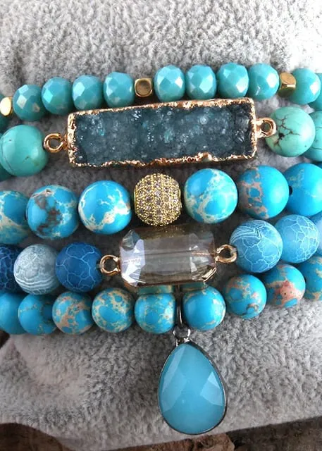 Boho Beaded Wrap Bracelet for Womens sold by Boho Mood product image thumbnail 4