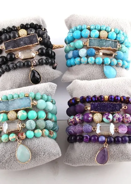 Boho Beaded Wrap Bracelet for Womens sold by Boho Mood product image thumbnail 2