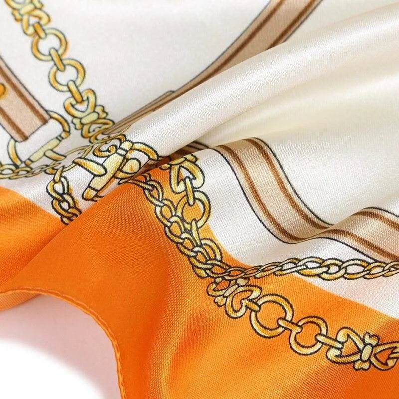 Boho Retro white Scarf printed pattern sold by Boho Mood product image thumbnail 2