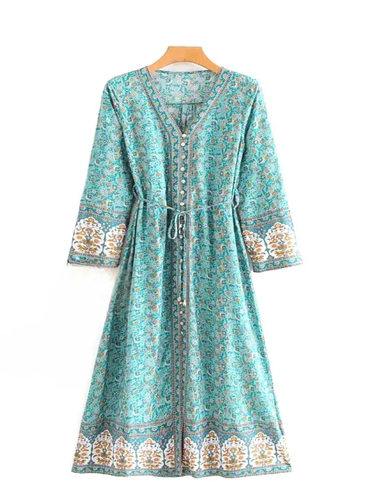 Womens Beach Maxi Dress sold by Boho Mood product image thumbnail 4