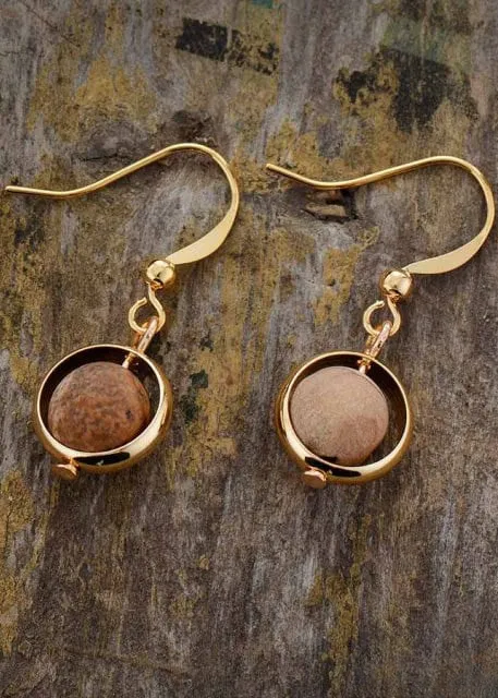 Boho Dangle Earrings - Moon Style sold by Boho Mood product image thumbnail 4