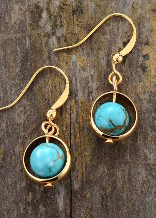Boho Dangle Earrings - Moon Style sold by Boho Mood