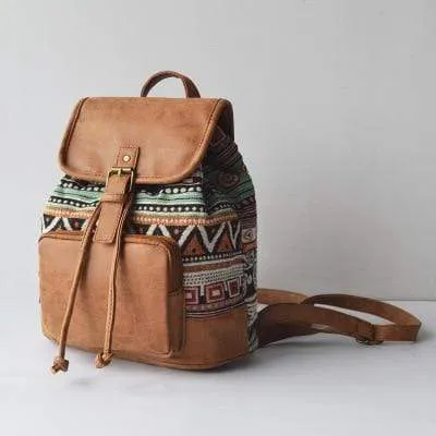 Boho Backpack Azteque Pattern sold by Boho Mood